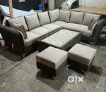 L shape sofa luxury model