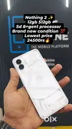 Nothing 2 12gb 512gb brand new condition lowest price at safezone