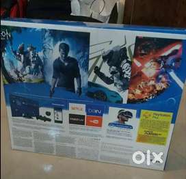 ps4 slim 1 tb with one controller  like new