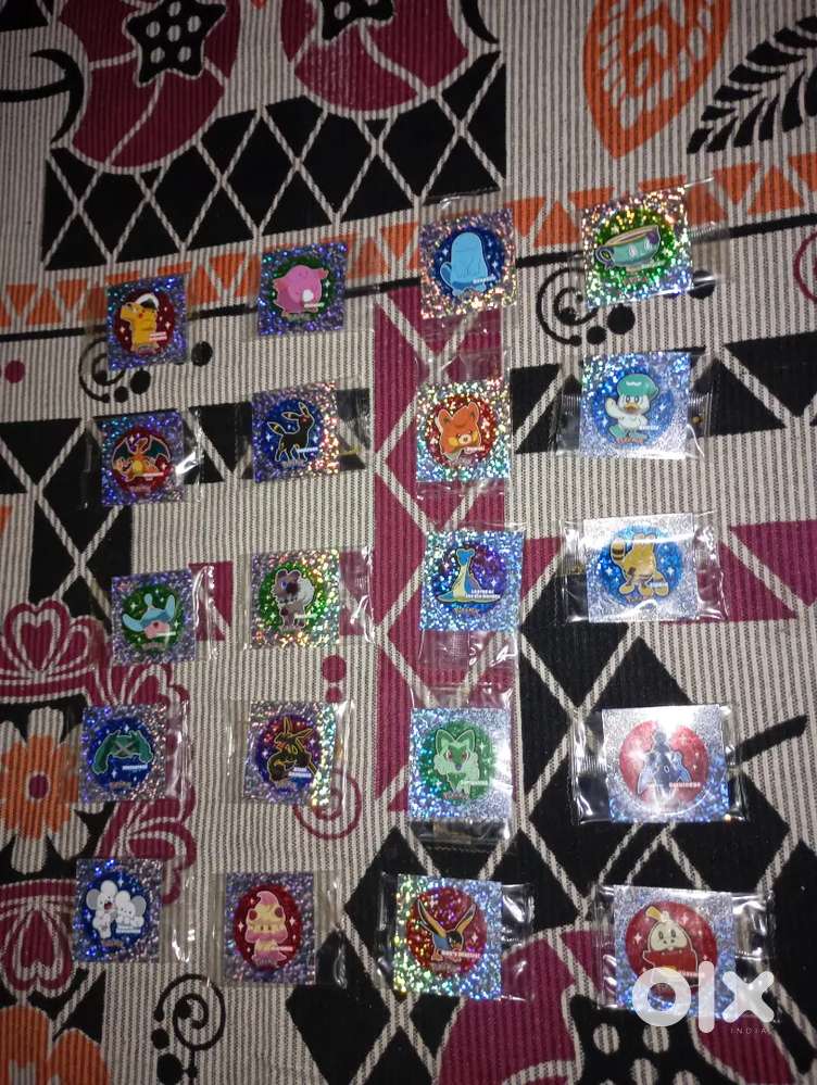 NISSIN POKEMON STICKERS