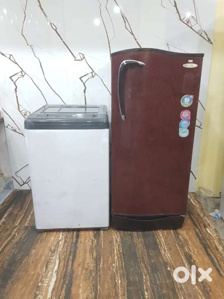 Godrej refrigerator & whirlpool automatic washing machine available*/*