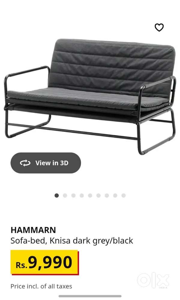 Ikea sofa cum bed brand new less used