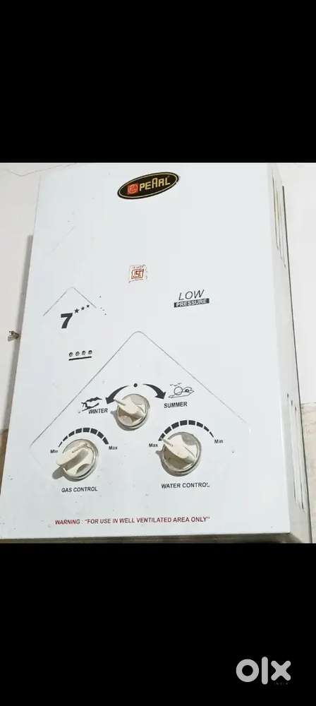 Gas geyser totally new