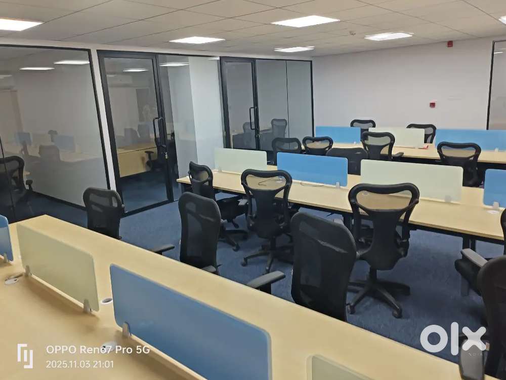 25 work station brand new office space rent in Madhapur