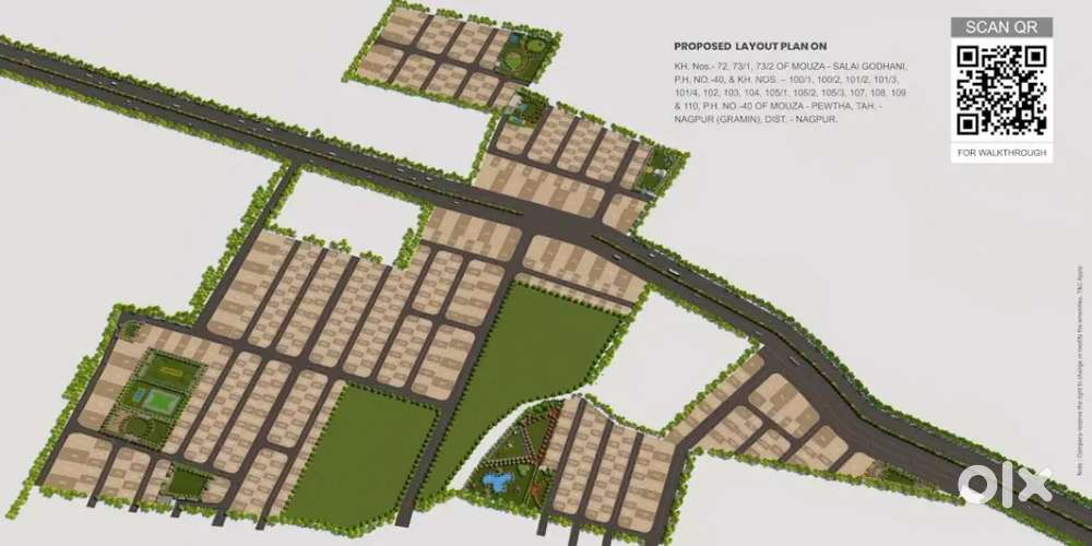 NMRDA RERA & RL Approved Plotting Project Nagpur
