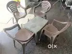 Plastic furniture
