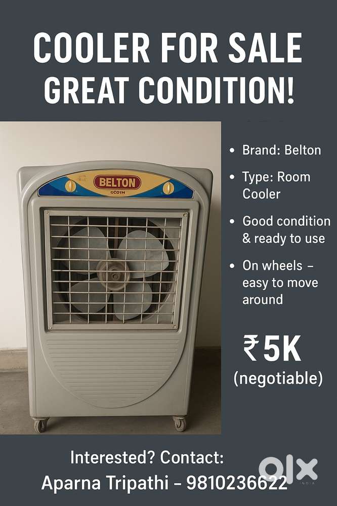 Cooler for sale