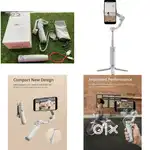DJI OM 5-Handheld 3-Axis Smartphone Gimbal Stabilizer with Grip Tripod