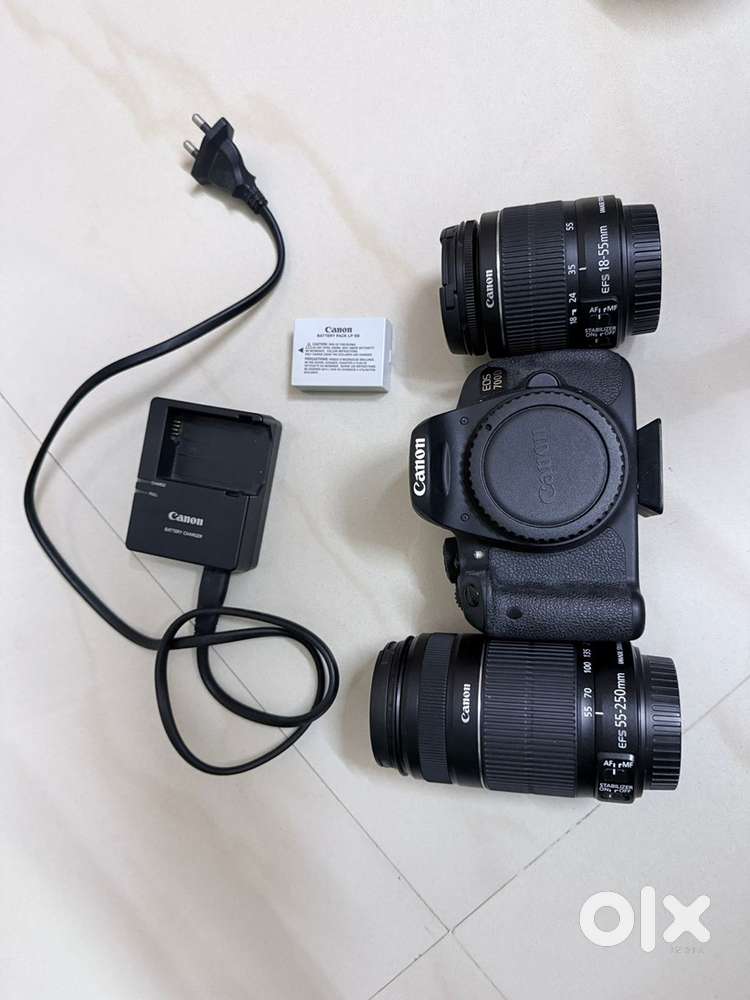 Canon EOS 700D DSLR Camera Body with Dual Lens