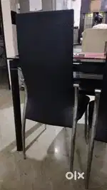 Dining table with chair
