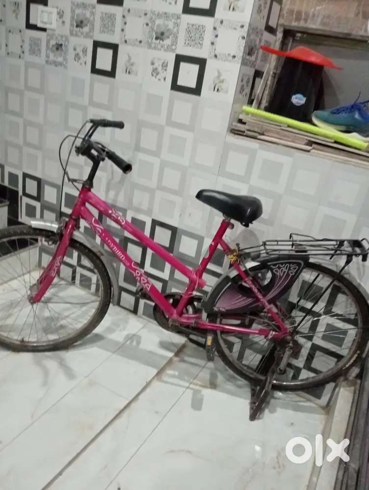 Lady bicycle