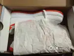NIKE AIRFORCE 1'07  WHITE/SAFETY ORANGE-WHITE