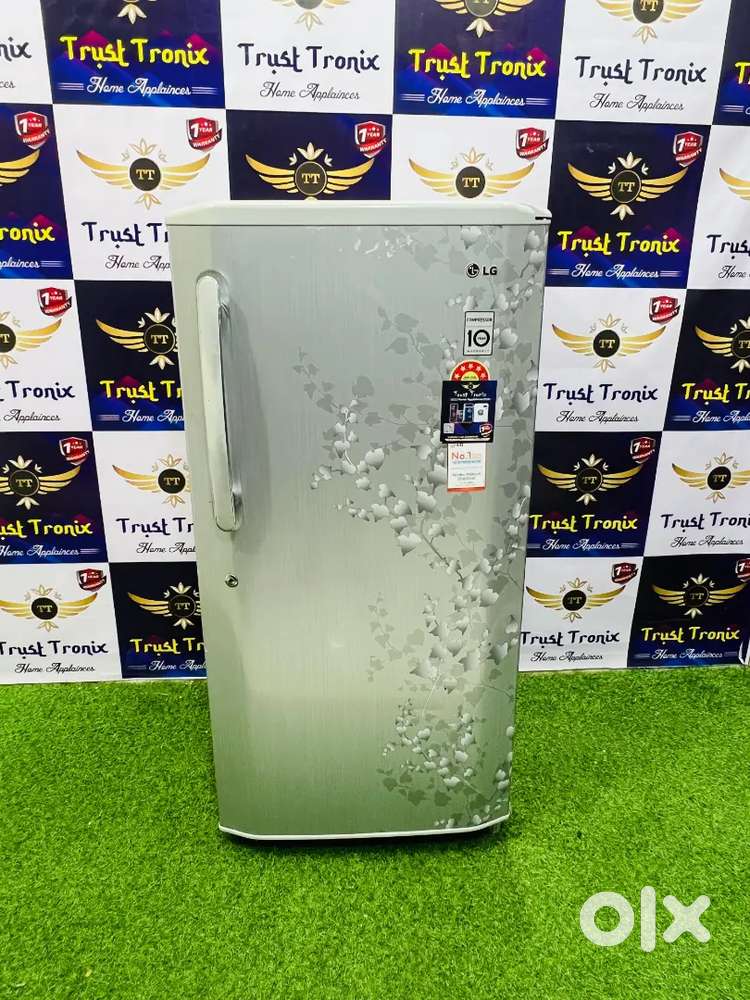 Light Grey 210ltr single LG fridge