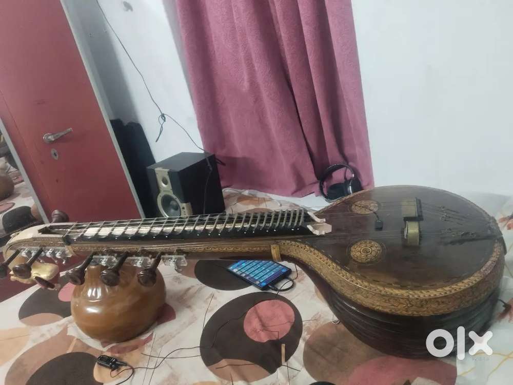 Antique veena and sitar