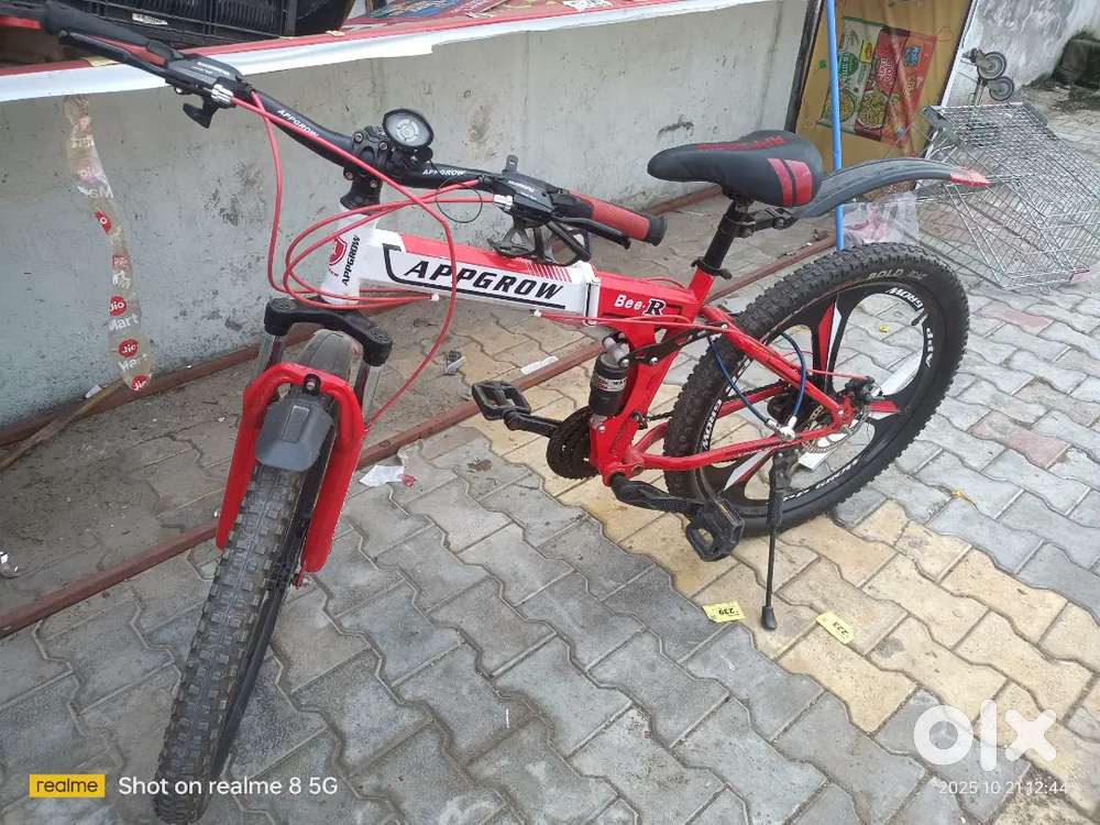 App grow folding bicycle