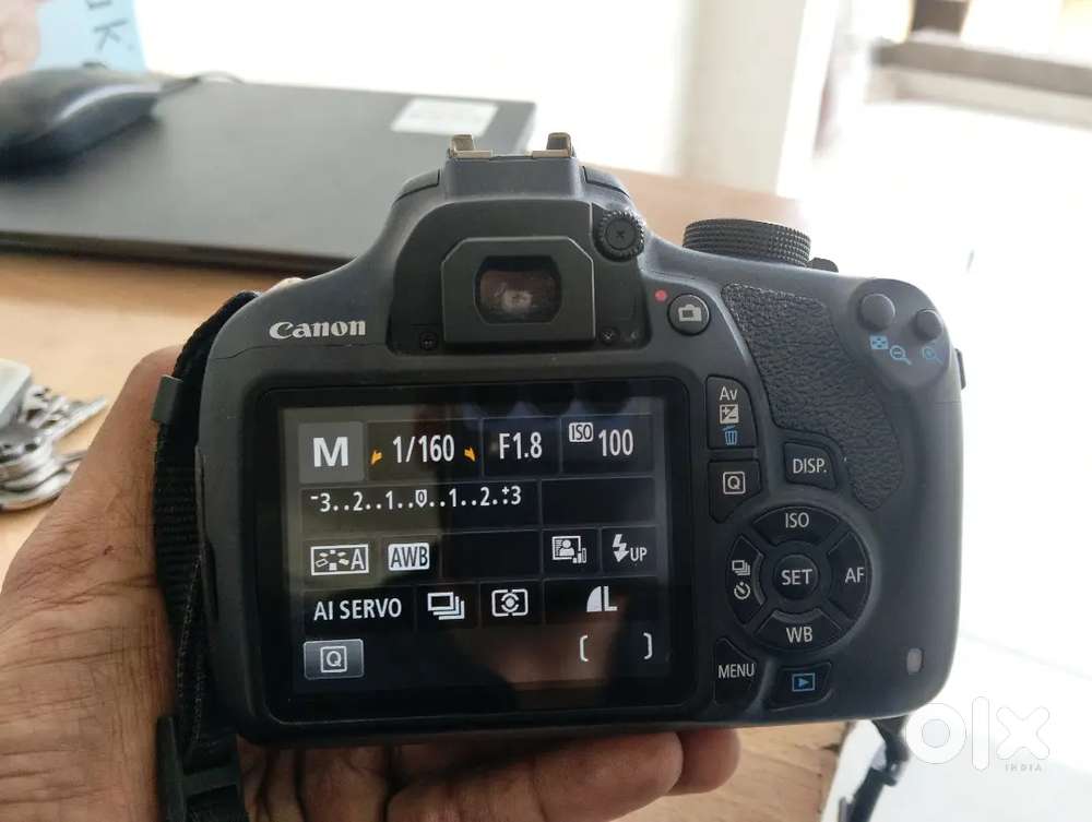 Canon 1200d with 18*55 and 50 mm lens with original accessories kit