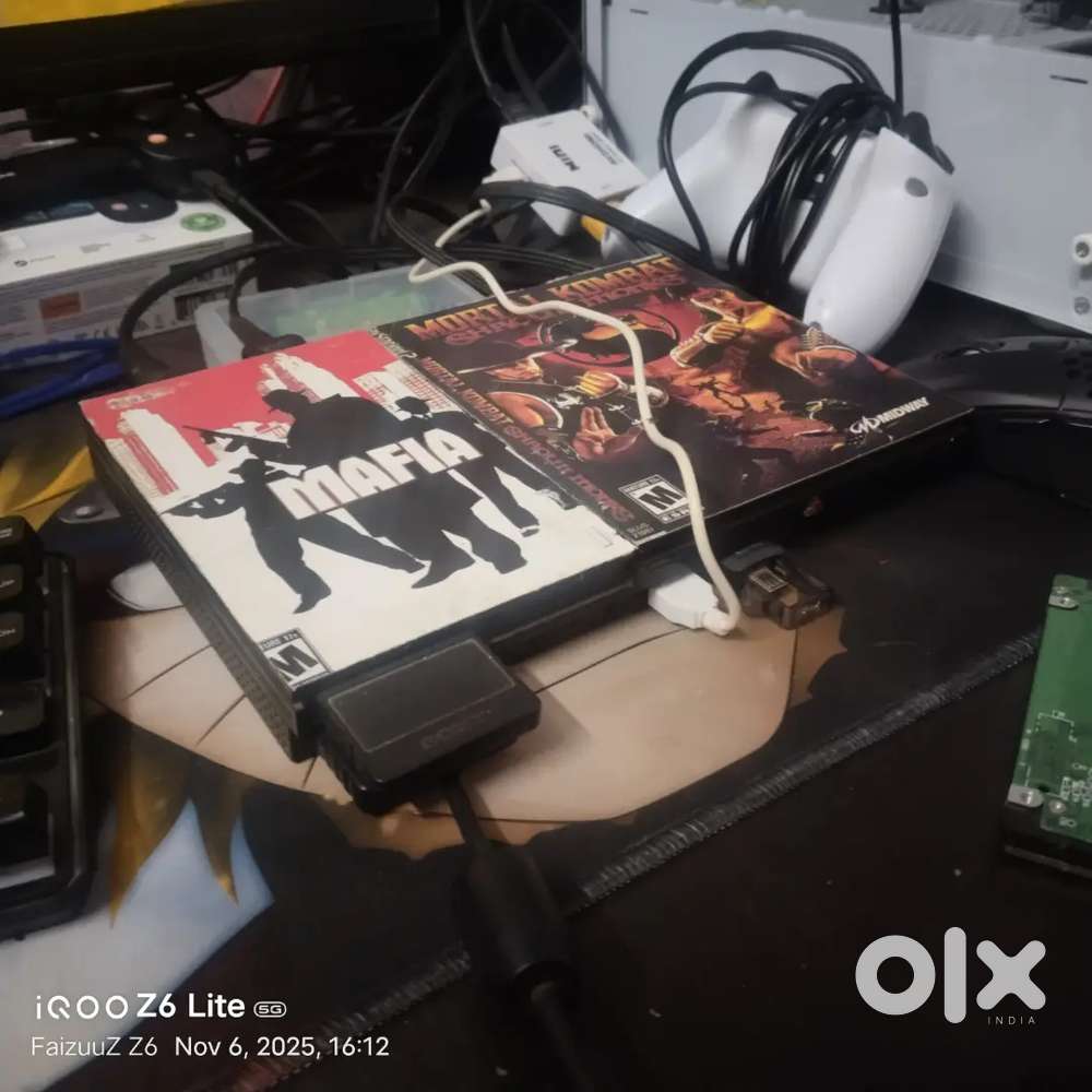 Ps2 Slim with 120 gb hdd and 1 controller