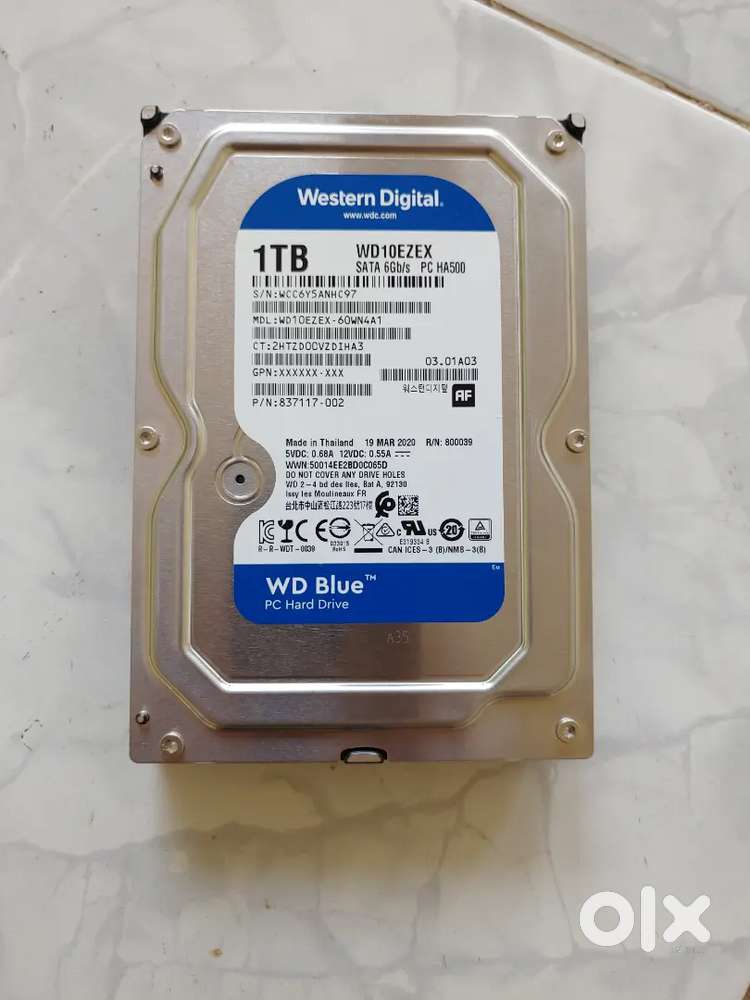 1TB HARD DISK