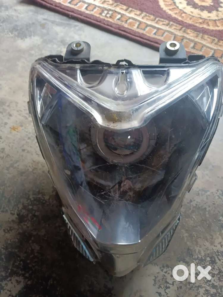 Ns200 headlight doom,back tail tidy & koso mirror