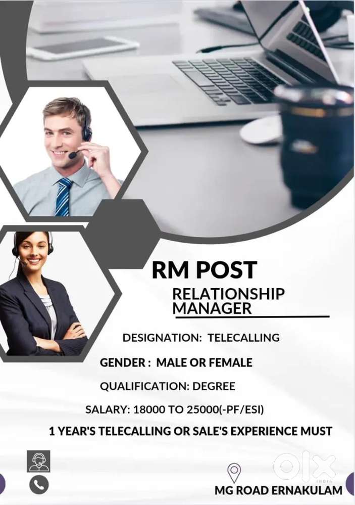 RELATIONSHIP MANAGER VACANCYY