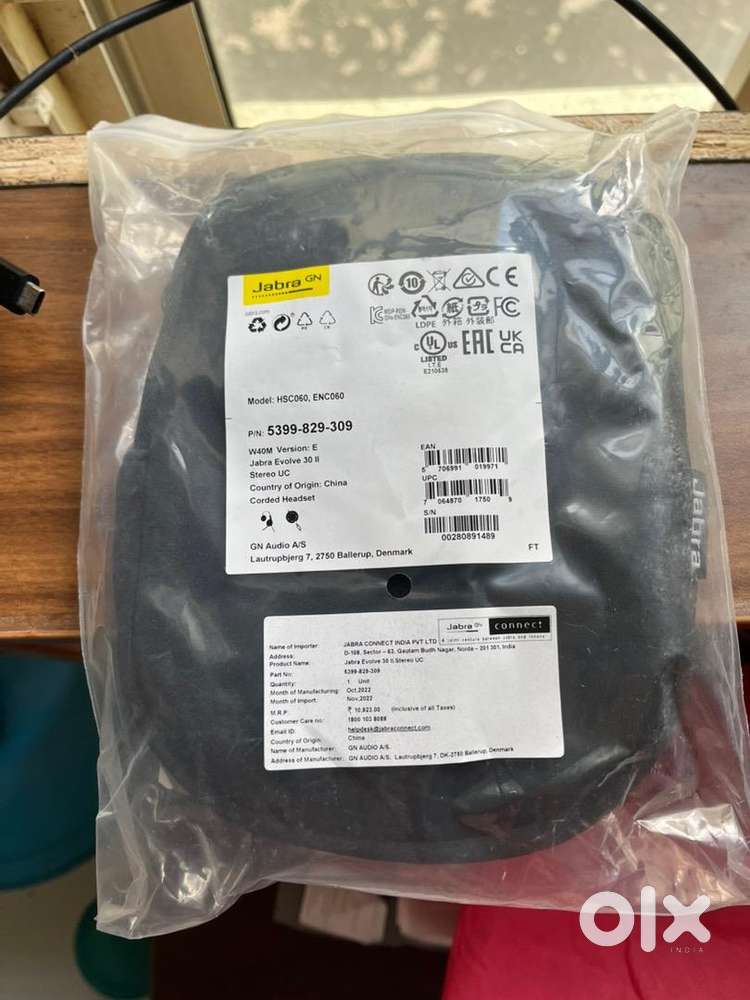 Jabra evolve II 30 headset new unopened