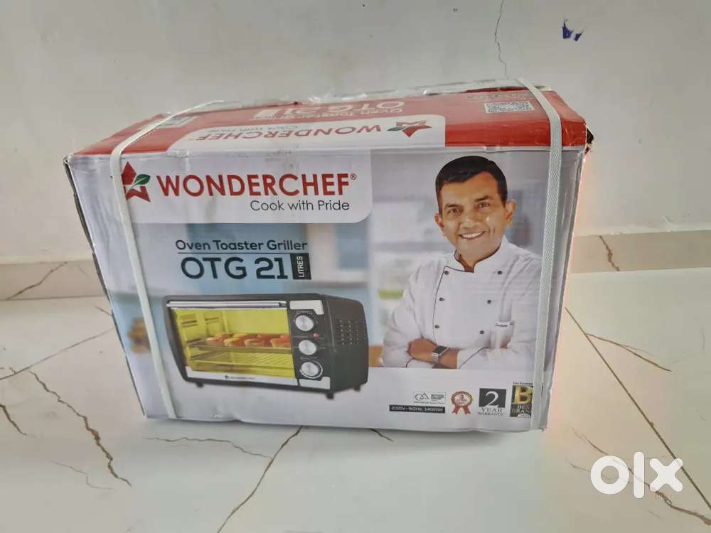 New WONDERCHEF Oven Toaster Griller (OTG 21 Litres)  2 Years Warranty
