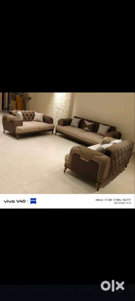Designer L Shape Sofa Set Available