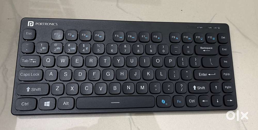 Portronics Bubble Keyboad  only 4 months old - Price negotiable
