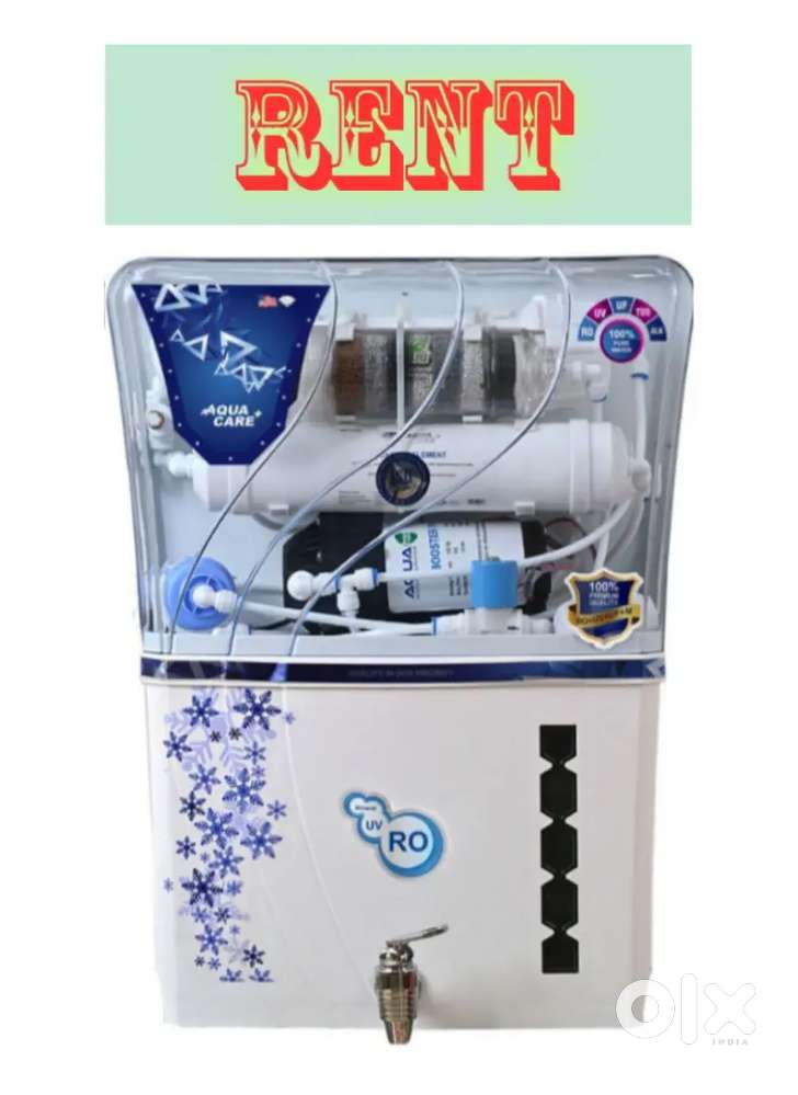 Water purifier available on rent