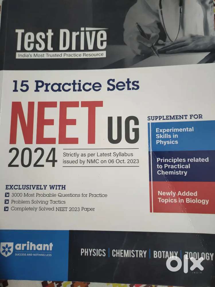 15 Practice sets NEET UG Mandatory ARIHANT