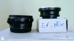CANON EF LENSES to SONY E MOUNT Autofocus SIGMA MC 11 Adapter & Manual