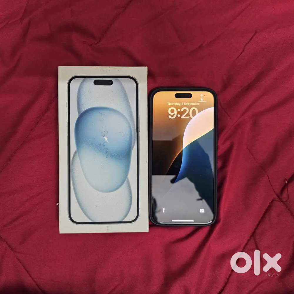 iPhone 15 Plus 128GB – 11 Months Old – With Bill & Box