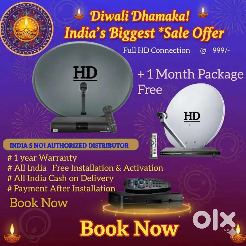 BIG SALE  OFFER* ON NEW DTH CONNECTION *