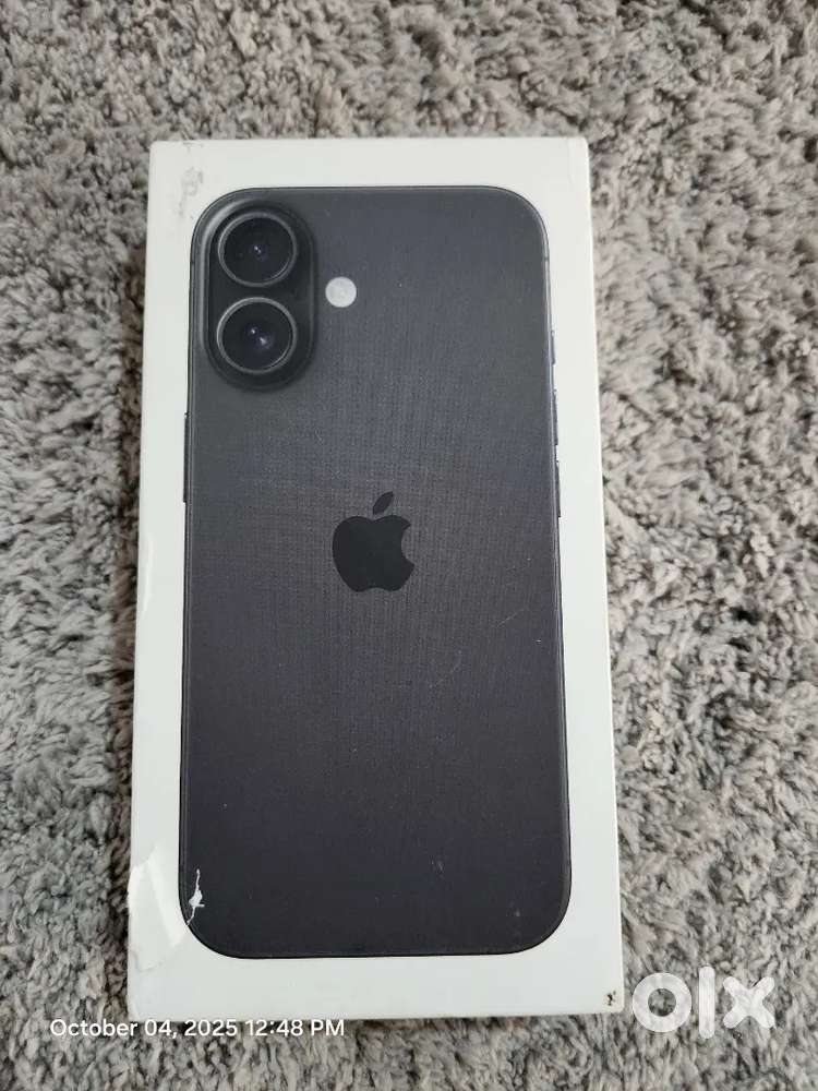 iPhone 16 Black 128 GB Indian