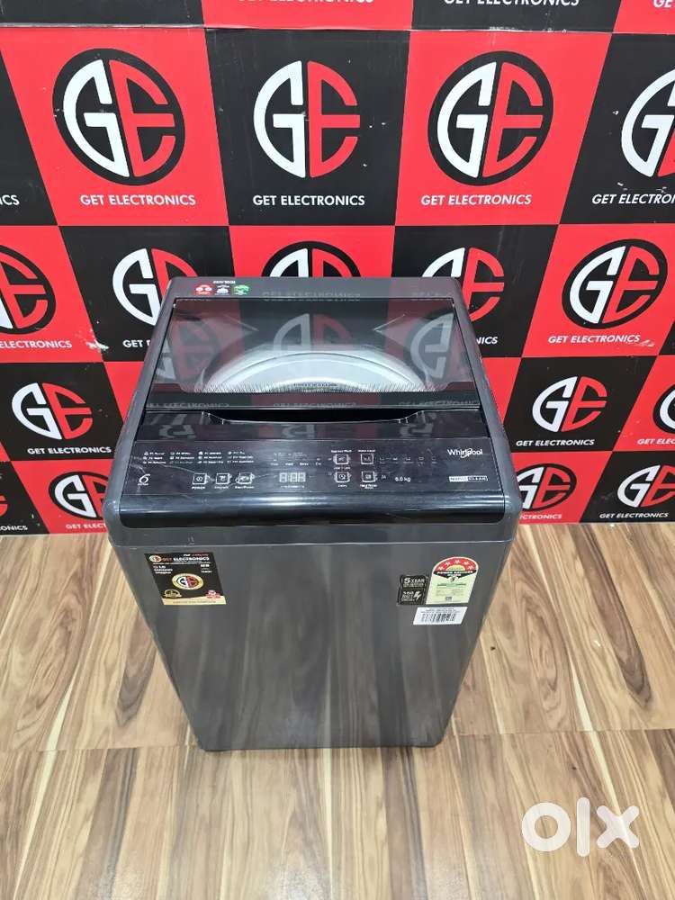 36789 Whirlpool magic clean 6kg fully loaded top load washing machine