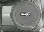 Car under subwoofer