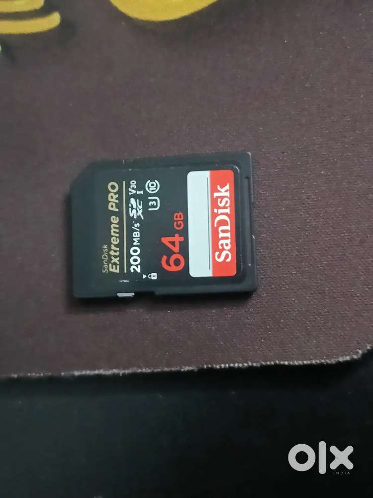 SanDisk 64 gb sd card 3 quantity