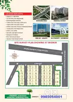 Rs 12999 sq yd Plots at BHANUR near Shankarpally