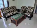 Sofa set with tea table