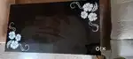 Tea table wood and Glass