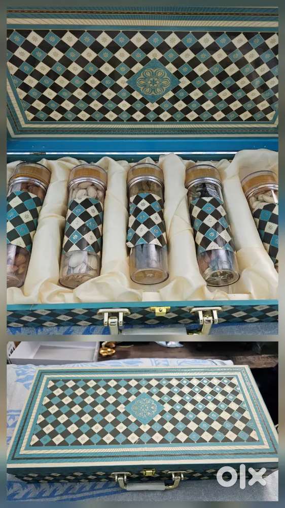 Dry Fruits with Beautiful Gifts Boxes