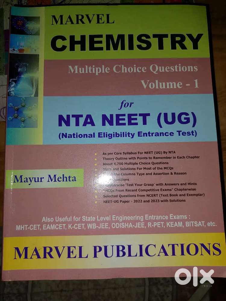 Chemistry Marvel for JEE/NEET Both Volume 1 and 2