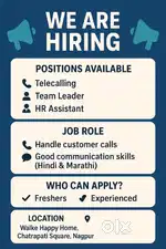 Vacancy available