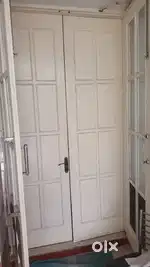 Solid wooden doors and windows.