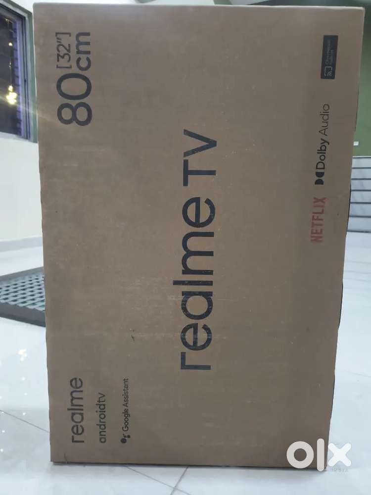 Real me android TV 32 inch MRP - 22000