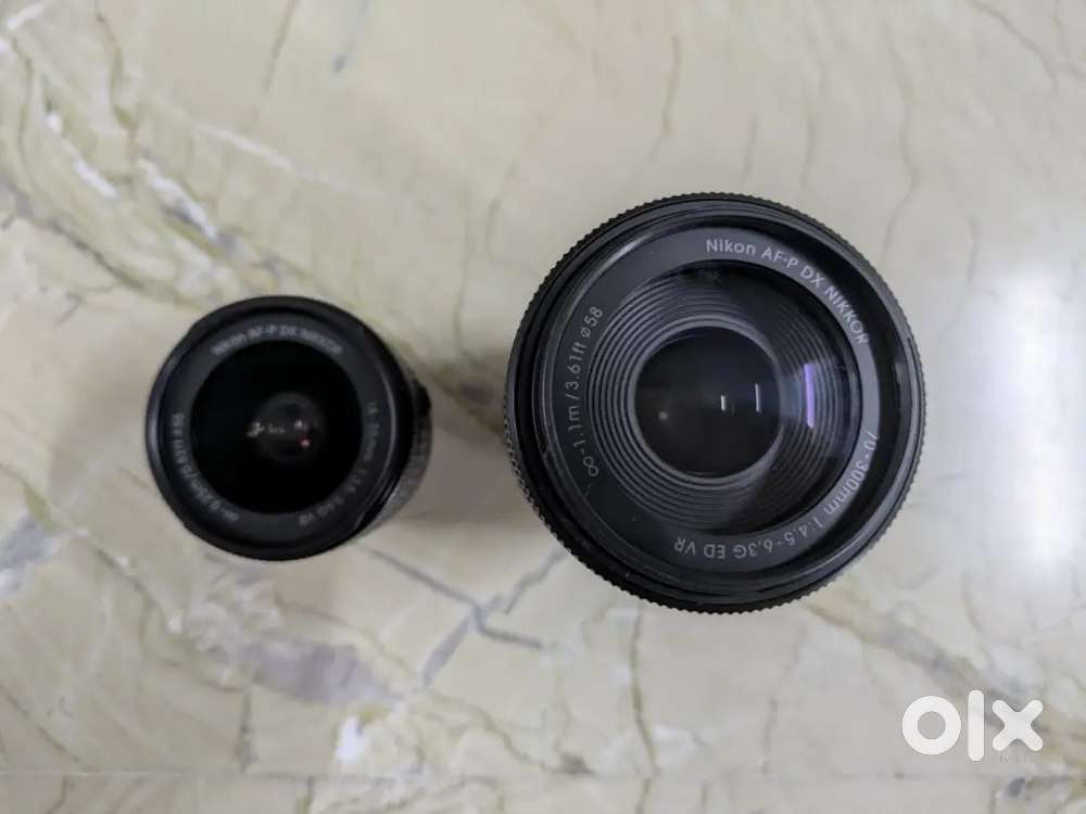 Nikon D3500 + 3 Lenses (50mm 1.8f, 18-55mm 3.5f, 70-300mm 4.5f)