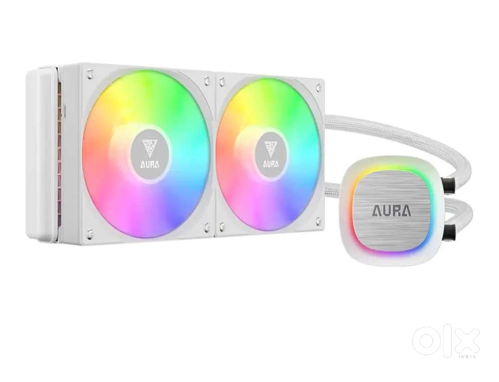 Gamdias Aura GL240 V2 WH CPU Liquid Cooler White Seal Pack