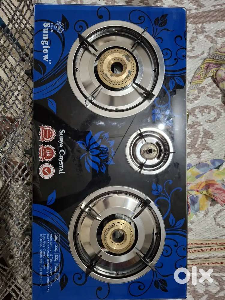 Megnet gas stove 3 burner