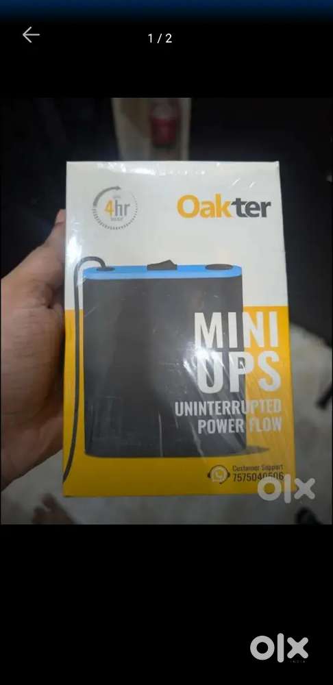 Oakter Mini UPS for 9V WiFi Router Broadband