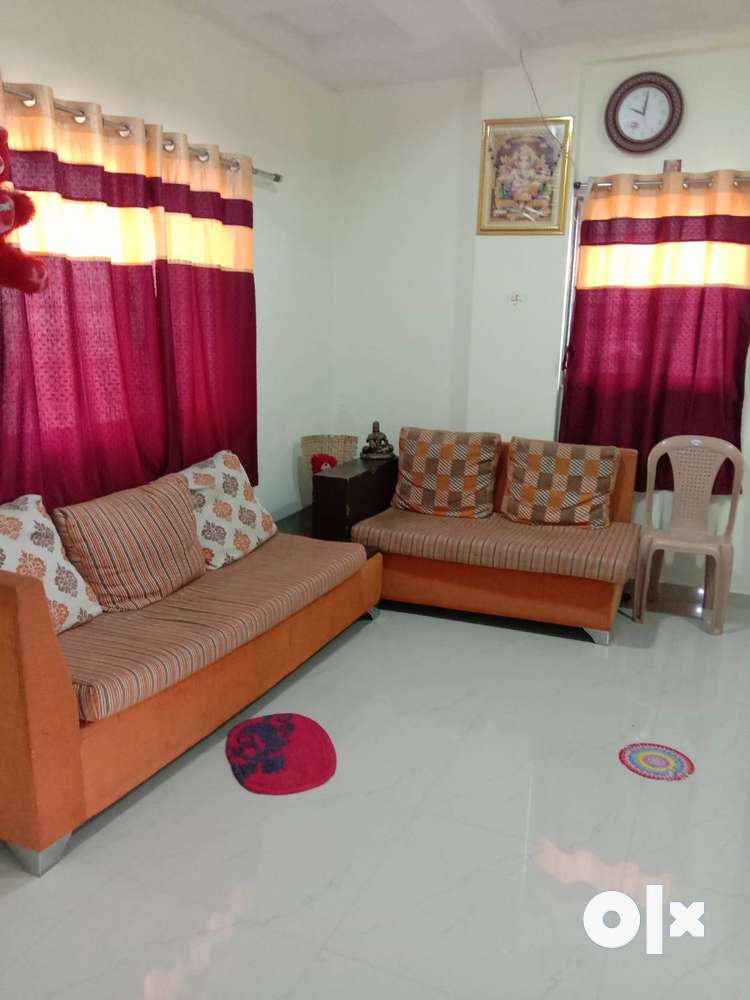 Bhk flat for rent with furnished pop flat